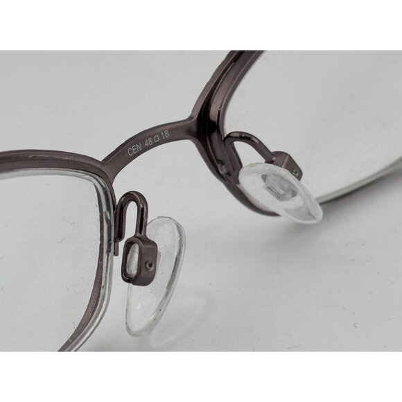 ROOTS - CEN 48-18-135 PEWTER METAL OVAL Eyeglass Frames - Picture 7 of 9